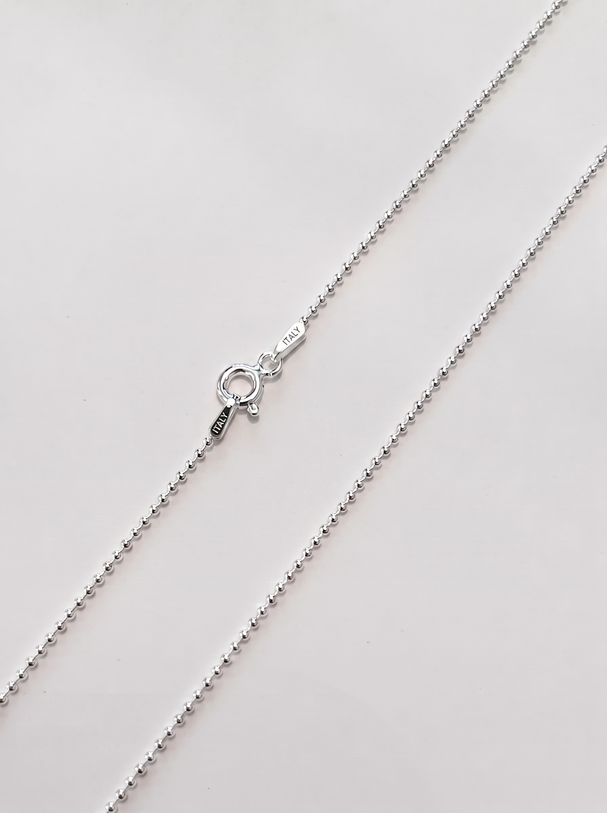 Gold or Silver Ball Chain Necklace