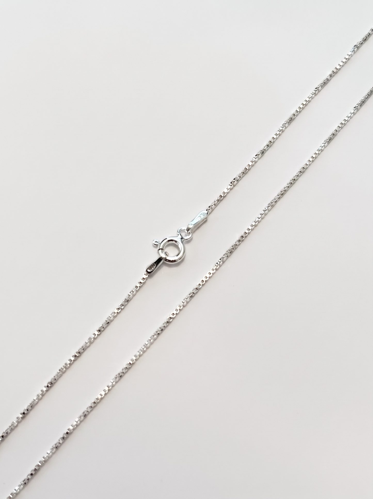 Gold or Silver Box Chain Necklace