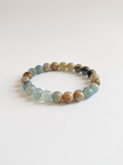 Blue Calcite Stretch Bracelet