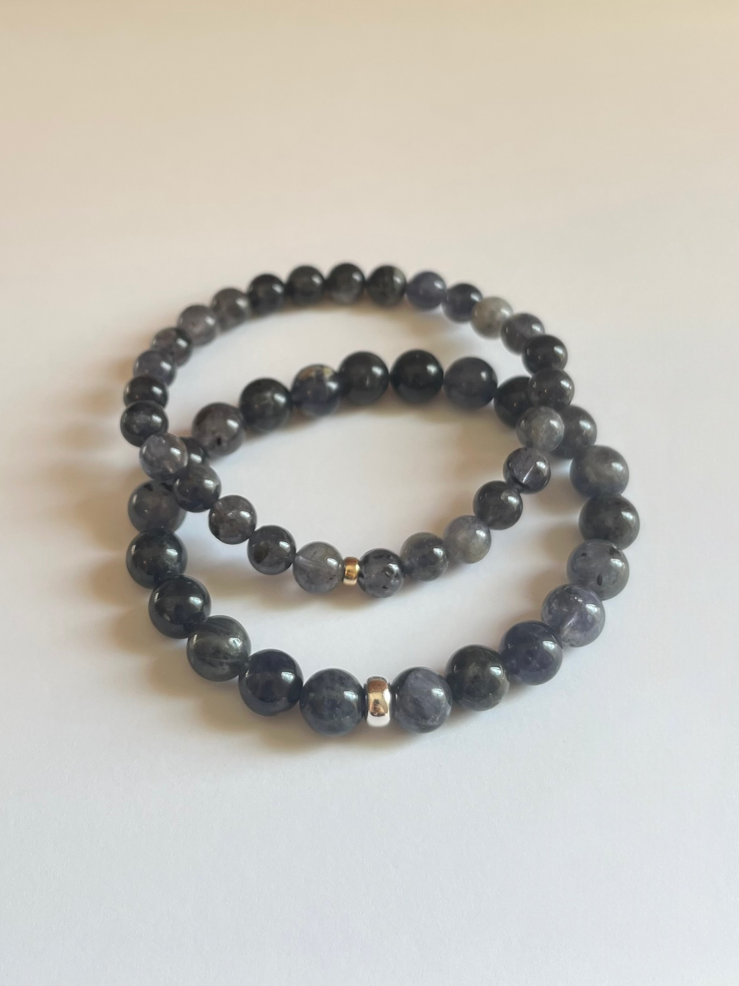 Iolite Stretch Bracelet