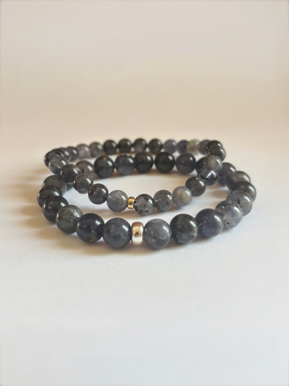 Iolite Stretch Bracelet