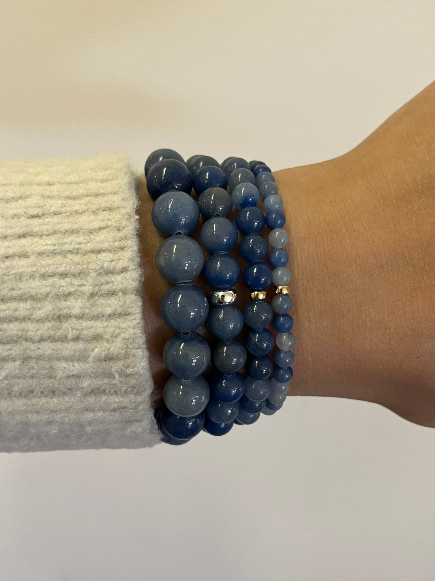 Blue Aventurine Stretch Bracelet
