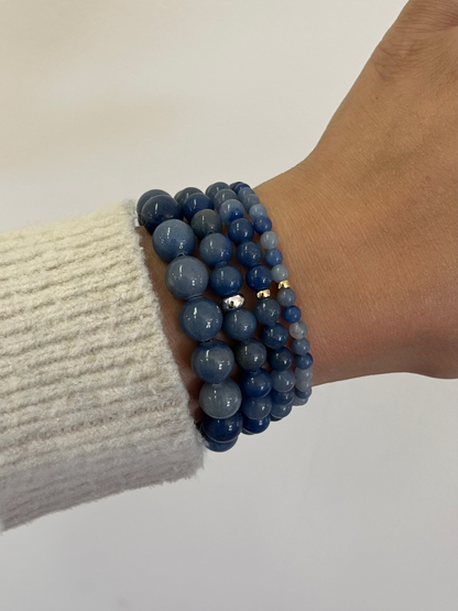 Blue Aventurine Stretch Bracelet