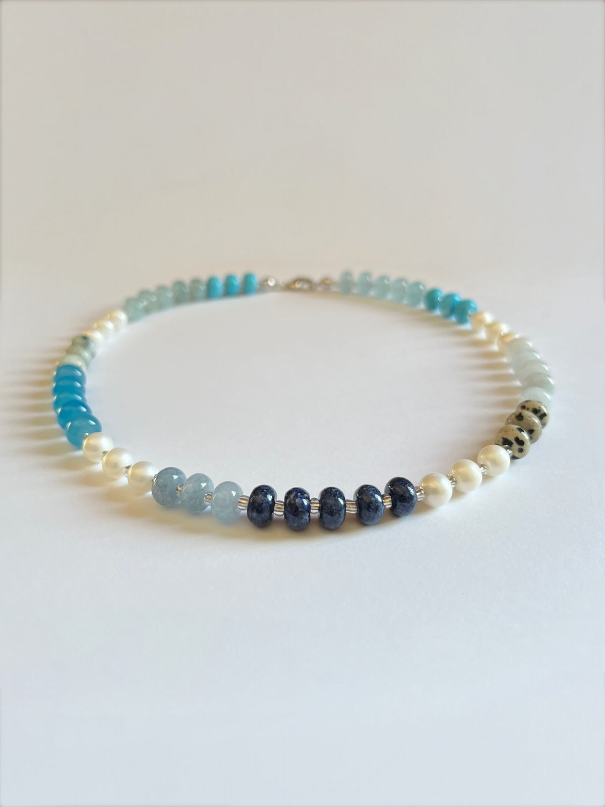 Tidal Waves Beaded Necklace